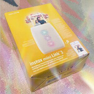 *BNIB* Fujifilm - INSTAX MINI LINK 3 Smartphone Printer - Clay White